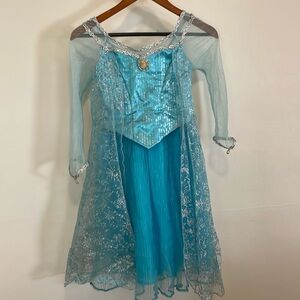 Frozen Disney Elsa costume, SZ Medium 7/8